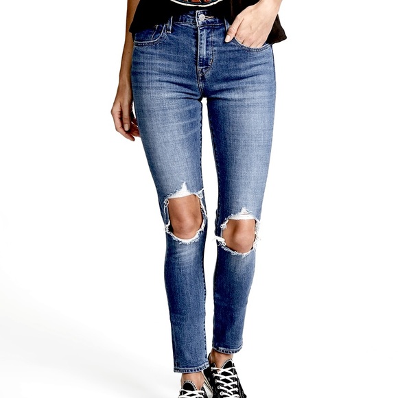 Levi’s High Rise Jeans, Size 24 - Picture 3 of 4